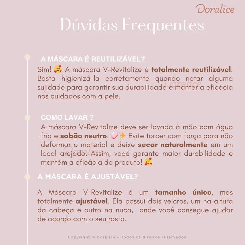 V-Revitalize™ - Máscara de Contorno Facial - Suaviza Rugas, Papada e Modela o Rosto | COMPRE 1 LEVE 2