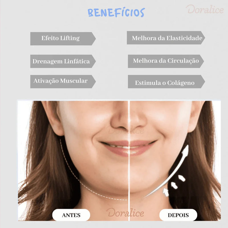 Vênus Lift™ - Dispositivo de Lifting Facial - Anti Papada e Rejuvenescedor