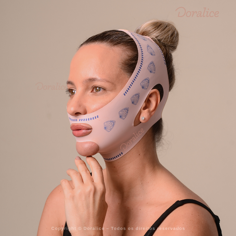 V-Revitalize™ - Máscara de Contorno Facial - Suaviza Rugas, Papada e Modela o Rosto | COMPRE 1 LEVE 2