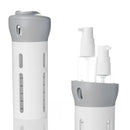 Dispensador Portátil 3 em 1 para Cremes, Shampoo e Loções